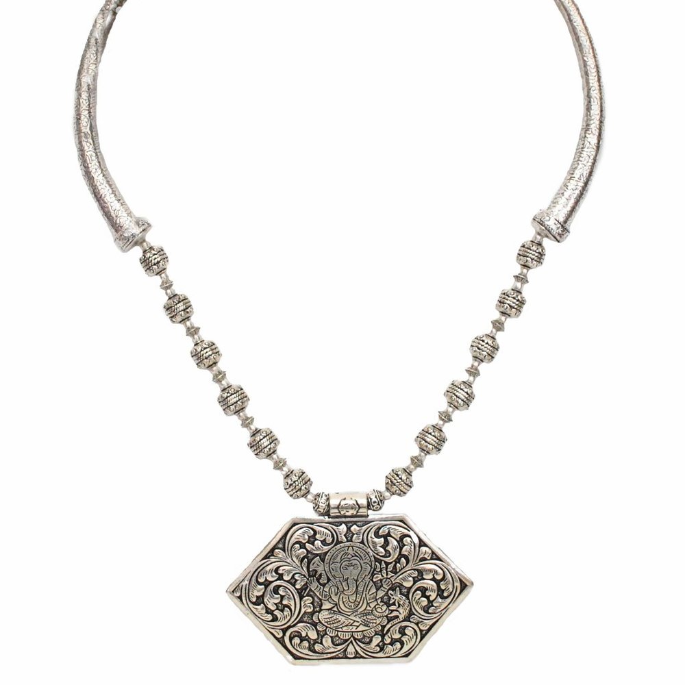 The Long Ganpati Tribal Necklace
